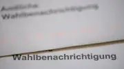 Wahlbenachrichtigungen trudeln allmählich ein