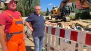 Wasserlecks passé: 50 Jahre alte Leitung in Teterow wird erneuert