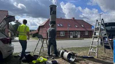 Blitzer an B104 in Niendorf blitzt jetzt in beide Richtungen