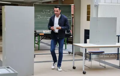 CDU-Spitzenkandidat Peters gibt Stimme in Rostock ab