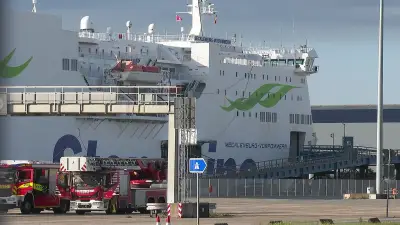Chemie-Alarm auf Stena-Fähre: 200 Menschen evakuiert