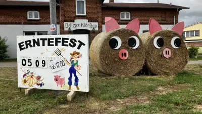 Erntefest in Klein Belitz: Musik, Spaß und Speisen ab 12 Uhr