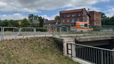 Oberbachbrücke Neubrandenburg: Abriss startet am 14. September