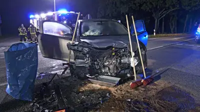 Schwerer Unfall an Kreuzung bei Lübesse: 61-Jährige schwer verletzt