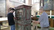300 Jahre altes Positiv: Kleinste Orgeln nur zu zweit spielbar