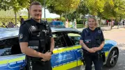 Grenzüberschreitende Polizeistreife auf Usedom: Ein Team in zwei Ländern