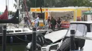 Neustart des Fischmarkts in Altwarp: Weniger Besucher, aber zufriedene Händler