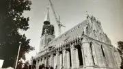 Turmhaube der Marienkirche: Tausende kamen trotz SED-Verschwiegenheit