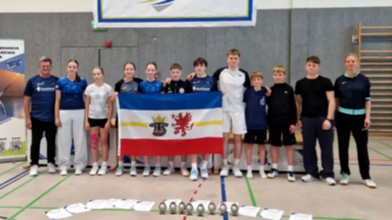 Neubrandenburger Duo glänzt bei Badminton-Rangliste in Niedersachsen