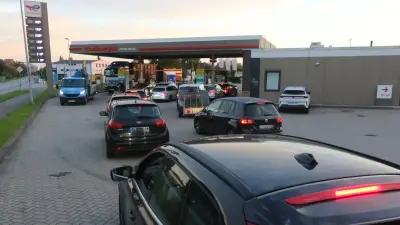 16 Cent günstiger: Tankrabatt sorgt für Chaos an der Zapfsäule in Jarmen