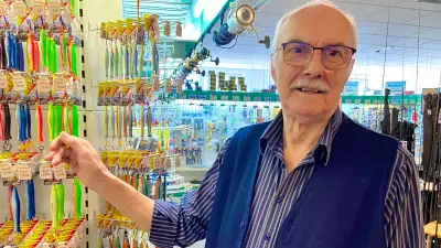 50 Jahre Angelladen in Schwerin: Gerd Habeck beißt nicht an