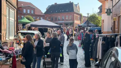 Flohmarkt in Gadebusch spendet 600 Euro an Vereine