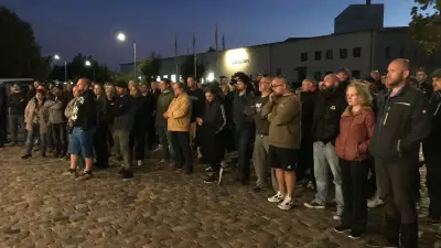 Protest gegen Werksschließung: Schwesig besucht Ueckermünder Gießerei