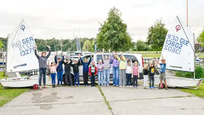 Röbeler Segelnachwuchs braucht neuen Vereinsbus