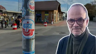 Wer befreit Rostock von der Hansa-Aufkleber-Plage?