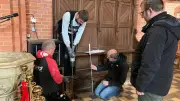 Hohlräume unter Kirche in Vellahn entdeckt: Boden im Chorraum abgesackt