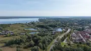 Plau am See von oben: Wasser, Geschichte und Weite