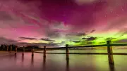 Polarlichter über der Ostsee: Die schönsten Bilder aus Stralsund